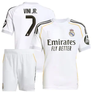 Real Madrid 2025-26 Home Vini Jr, Kid Kit