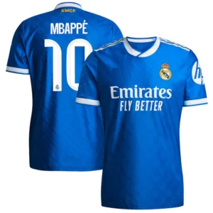 Real Madrid 2025-26 Third Jersey Mbappe, Game Version
