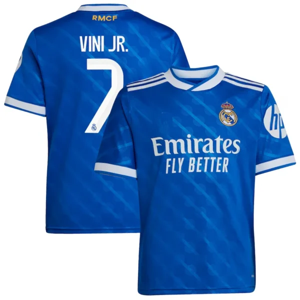 Real Madrid 2025-26 Third Jersey Vini Jr, Fan