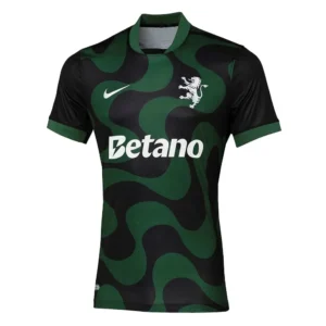 sporting lisboa third black jersey fan webp