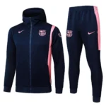 Barcelona FC 2025-26 Black Pink, Hoodie Tracksuit