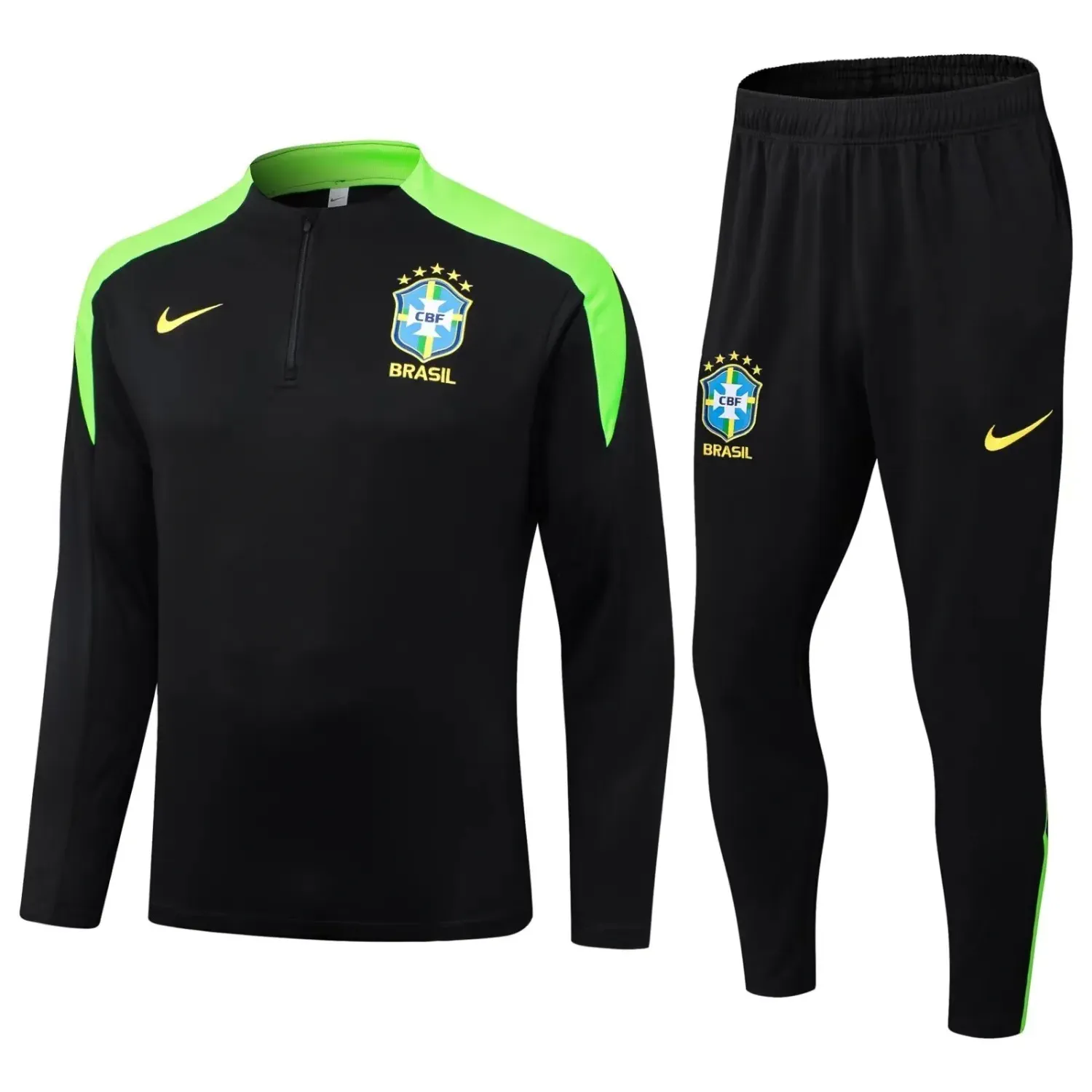 brazil black green training suit Brazil 2026 Black Green, Training Suit