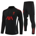 Liverpool FC 2025-26 Black Red, Kid Training Suit