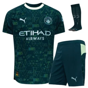 Manchester City 2025-26 Fouth, Full Kid Kit
