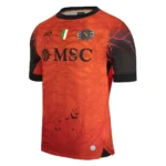 Napoli SSC 2025-26 Orange Black Halloween Jersey, Special Edition