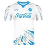 Napoli SSC 2025-26 White Light Blue Jersey, Special Edition