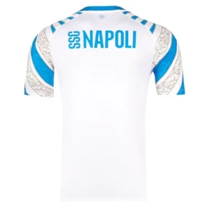 Napoli SSC 2025-26 White Light Blue Jersey, Special Edition