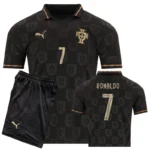 Portugal 2026 Black Gold Pantera Negra Eusebio - CR7, Special Kid Kit