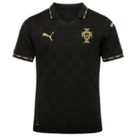 Portugal 2026 Black Gold Pantera Negra Eusebio Jersey, Special Edition