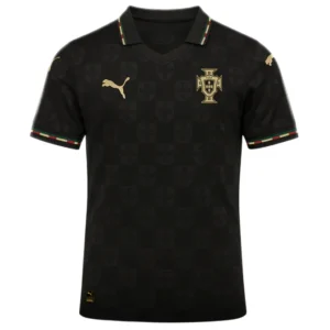Portugal 2026 Black Gold Pantera Negra Eusebio Jersey, Special Edition