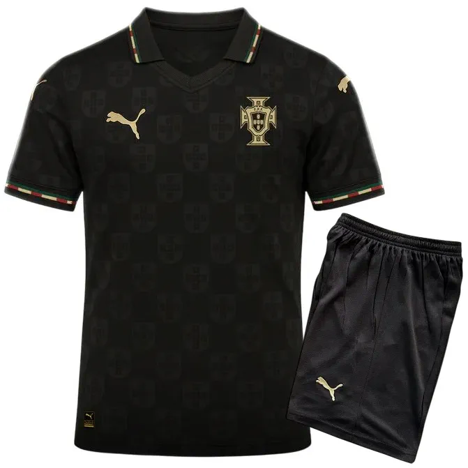 portugal black gold pantera negra eusebio special kid kit Portugal 2026 Black Gold Pantera Negra Eusebio, Special Kid Kit