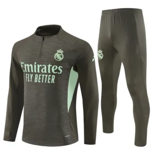 Real Madrid 2025-26 Grey Green, Training Suit