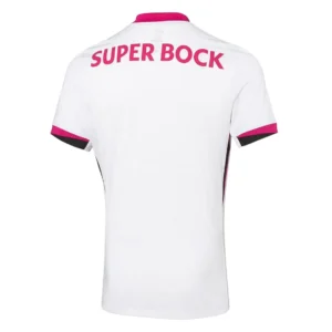 Sporting Lisboa 2025-26 White Pink Jersey, Special Edition