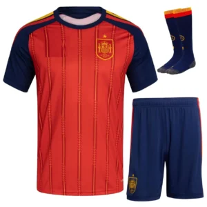 SportsWear Shop in Europe 48 Spain 2026 Home Jersey, Full Kid Kit