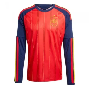 SportsWear Shop in Europe 65 Spain 2026 Home Jersey, Long Sleeve