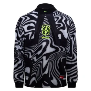 Brazil 2026 Black, Goalkeeper Long Sleeve Jersey