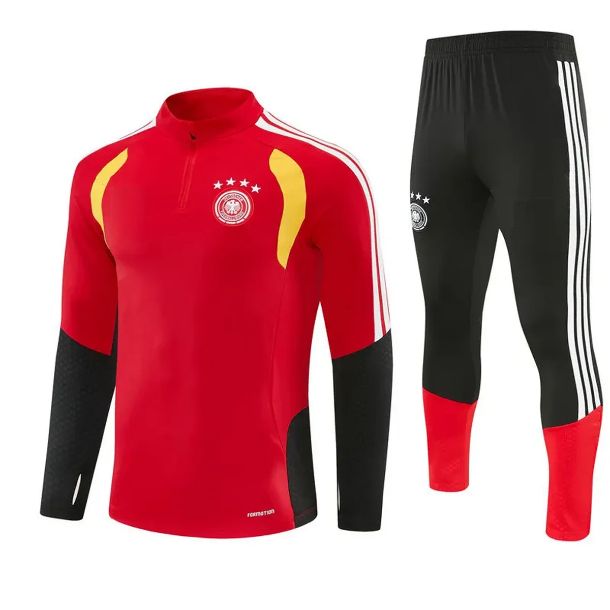 germany red black yellow kid training suit Germany 2026 Red Black Yellow, Kid Training Suit