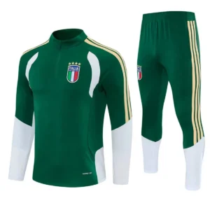 Italy 2026 Green White Gold, Training Suit