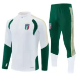 Italy 2026 White Green, Training Suit