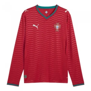 Portugal 2026 Home Jersey, Long Sleeve