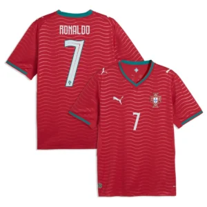 Portugal 2026 Home Ronaldo Jersey, Fan