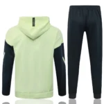 Real Madrid 2025-26 Light Green Black, Hoodie Tracksuit