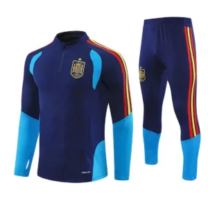 Spain 2026 Navy Blue Red Yellow, Training Suit