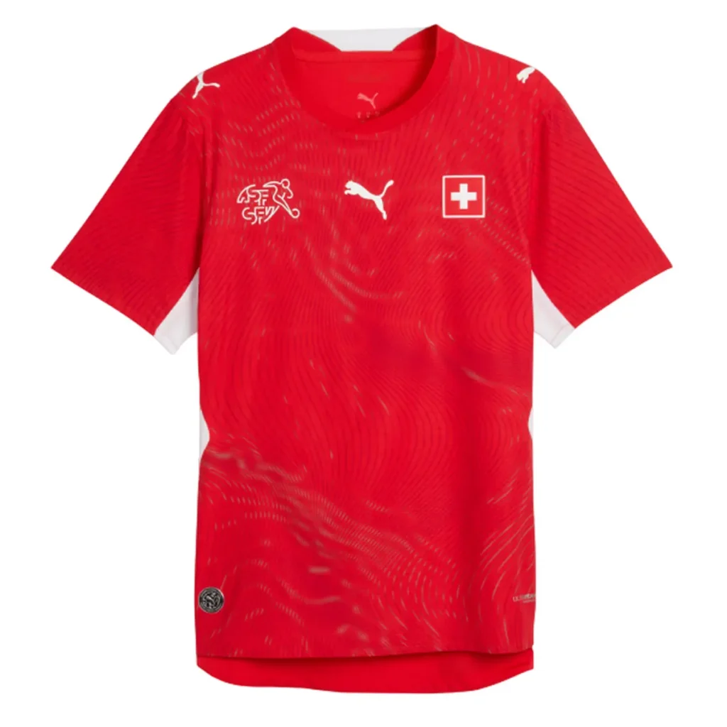 Switzerland 2026 Home Jersey, Game Version