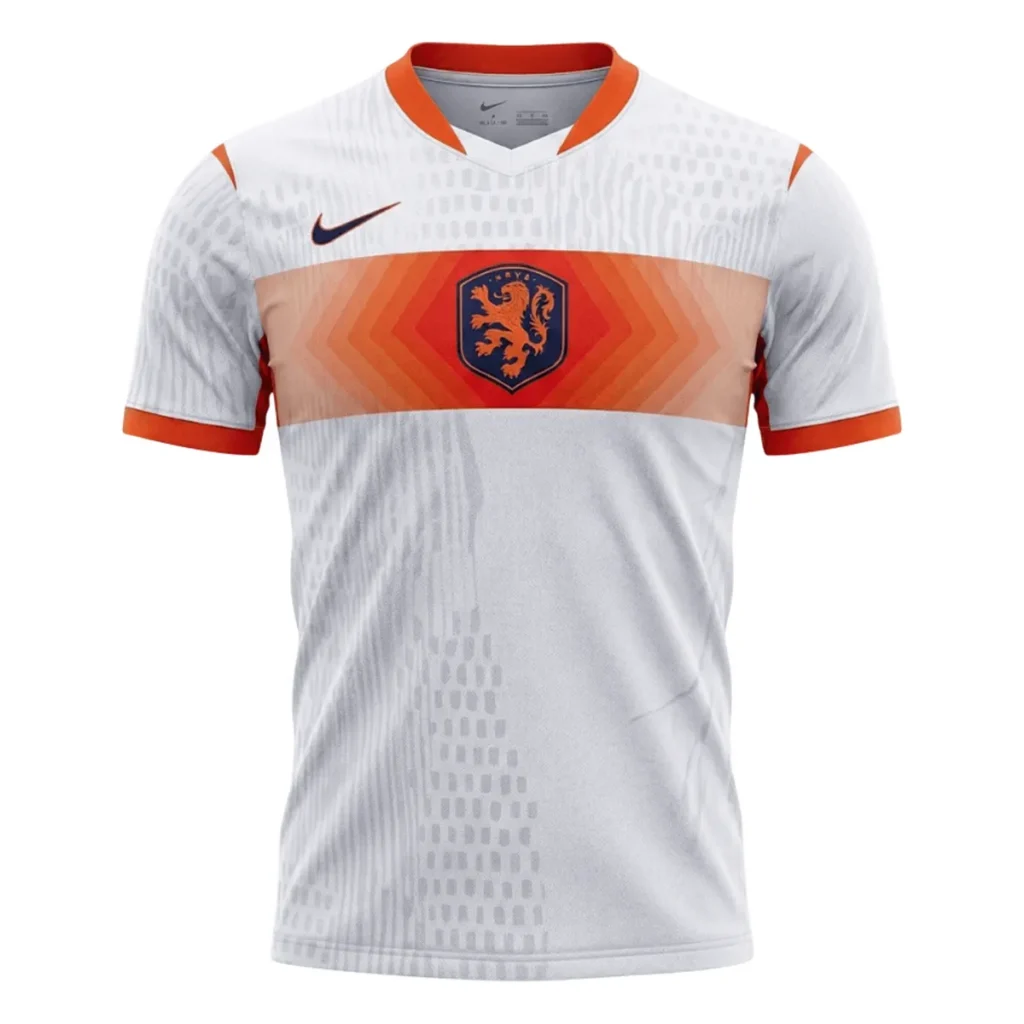 Netherlands 2026 Away Jersey, Game Version