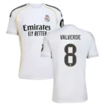 Real Madrid 2025-26 Home Jersey Valverde, Fan