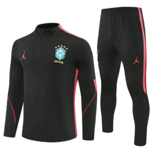Brazil 2026 Black Pink, Kid Training Suit