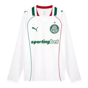 Palmeiras 2026 Away Jersey, Long Sleeve