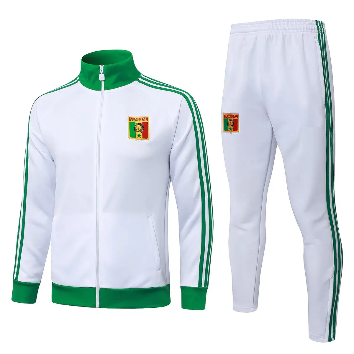 senegal white green tracksuit Senegal 2026 White Green, Tracksuit