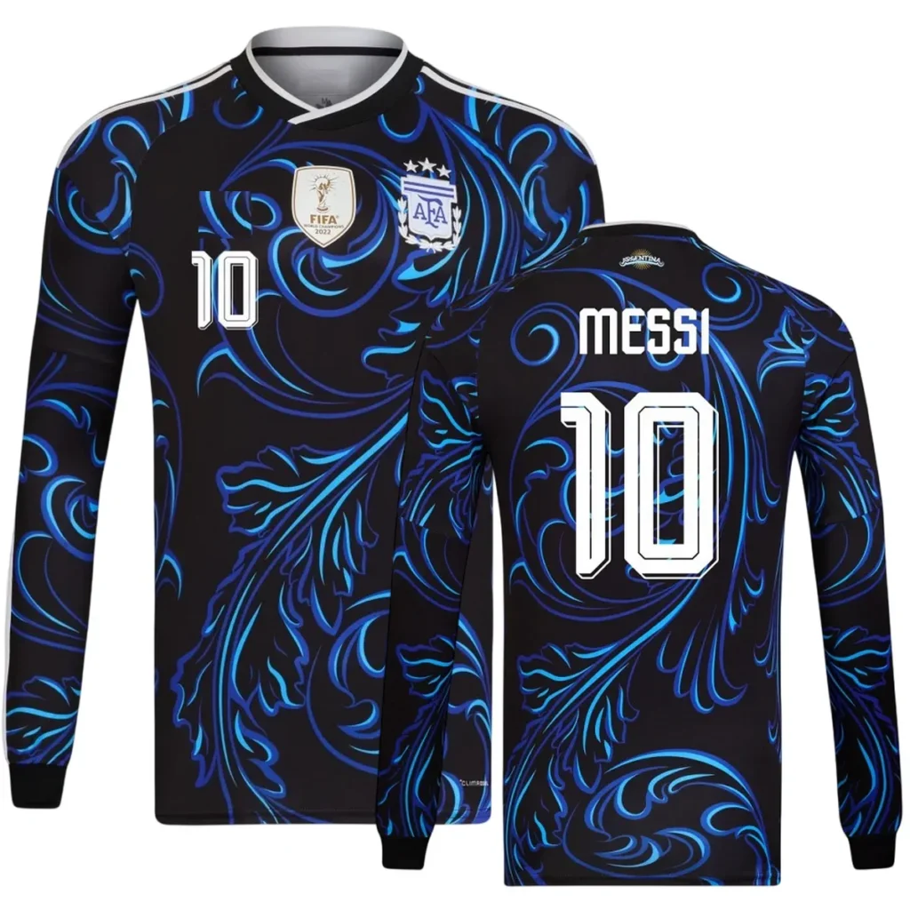 argentina 2026 away jersey messi, long sleeve 100