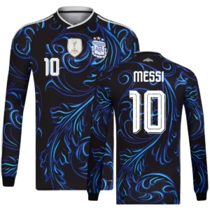 argentina 2026 away jersey messi, long sleeve 100