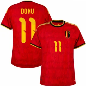 Belgium 2026 Home Jersey Doku, Fan