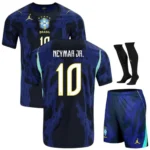 Brazil 2026 Away Neymar Jr, Full Kid Kit