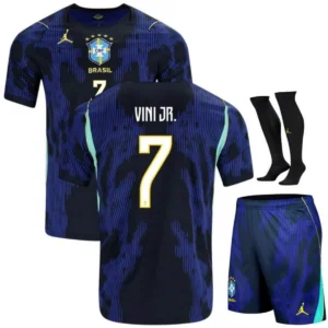 Brazil 2026 Away Vinicius Jr, Full Kid Kit