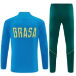 Brazil 2026 Blue Yellow, Kid Training Suit