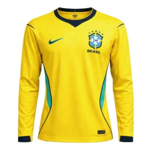 Brazil 2026 Home Jersey, Long Sleeve