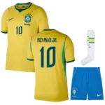 Brazil 2026 Home Neymar Jr, Full Kid Kit