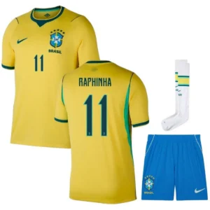 Brazil 2026 Home Raphinha, Full Kid Kit