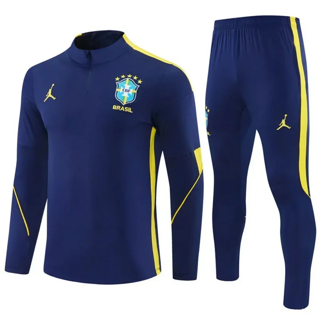 Brazil 2026 Navy Yellow, Training Suit