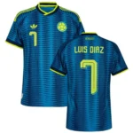 Colombia 2026 Away Jersey Luis Diaz, Fan