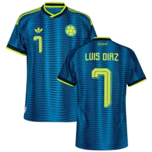 Colombia 2026 Away Jersey Luis Diaz, Fan