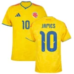 Colombia 2026 Home Jersey James Rodriguez, Fan