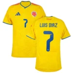 Colombia 2026 Home Jersey Luis Diaz, Fan