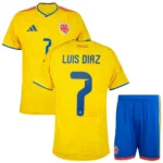 Colombia 2026 Home Luis Diaz, Kid Kit