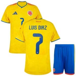 Colombia 2026 Home Luis Diaz, Kid Kit