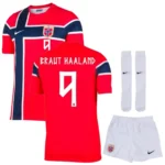 Norway 2026 Home Haaland, Full Kid Kit